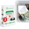 Fly Screen Window 150 x 180 cm Anthracite Can Be