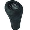 DoLED Leather Perforated Gear Knob in Black with 5 Gears