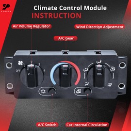 70826280 Climate Control Module,AC Control Panel,AC Heater Climate Control Module Compatible with Mack CHU612 CHU613 CHU614 CXU612 CXU613 CXU614 1999-2018