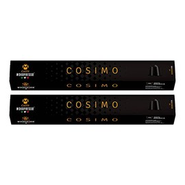 Mokapresso COSIMO Nespresso Compatible Capsule Coffee, 2 Boxes