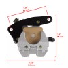 Caltric Front and Rear Brake Caliper w/Pads for Yamaha Blaster