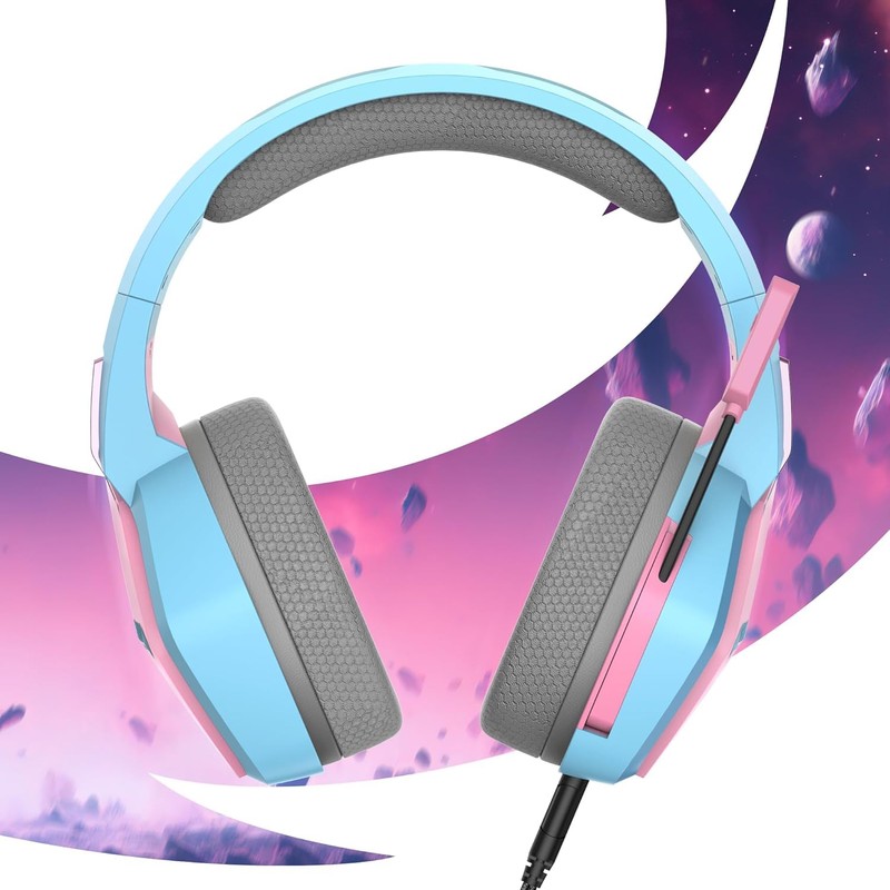 Oniverse Nebula Multiplatform Wireless Gaming Headset (Diva Pink)