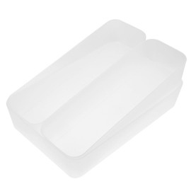 CHILDWEET Safe Plastic Desktop Dividers Storage Bins Drawer Organizers for Makeup Stationery