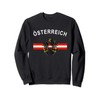 Austrian Flag Österreich Austria Austrian Emblem Sweatshirt