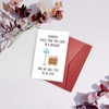 SuperShunhu Funny Anniversary Card for Him Her, Valentines Day Card