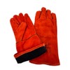 2 X 1 x Welding Gloves Long Leather Gaunlets Heat