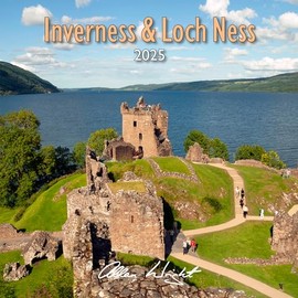 2025 Scotland Calendar: Inverness & Loch Ness - Month to View - 12 Months