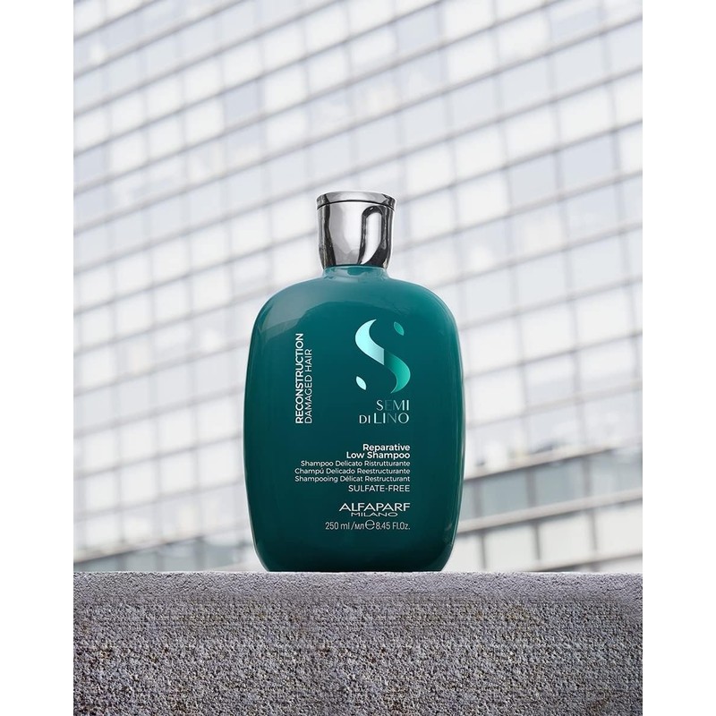 Alfaparf Milano Semi Di Lino Reconstruction Reparative Low Shampoo, standard,
