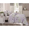 PRIME LINENS Luxury Quilted Patchwork Bedspread Bed Throw 3 Piece