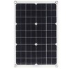 20W Solar Panel Kit Monocrystalline Photovoltaic Solar Charge Controller for