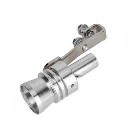 Car Muffler Cutter Auto Car Muffler Jet Whistle Turbo Sound Valve Simulator Mini Car Passenger Car Exhaust Muffler Exhaust Whistle Blow Off Exterior Parts XL