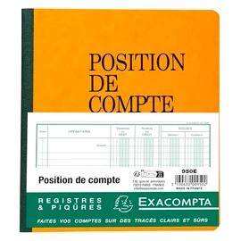 'Exacompta Piqre "De Compte, 210 x 190 mm Pack of 1