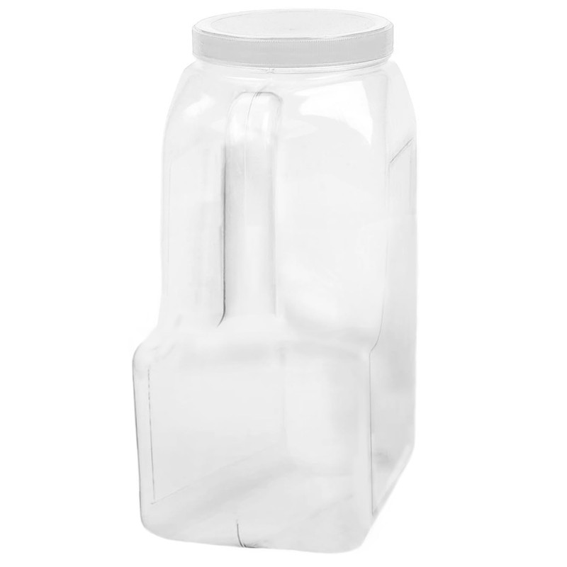 Mountain West Company Oblong Jar with Handle, 4 Pack, Plastic