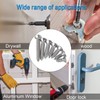 FandWay 595Pcs M2 M3 M4 Phillips Flat Head Self-Tapping Screws,
