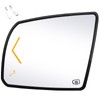 Driver Side Replacement Mirror Glass - Compatible with Toyota Vehicles
