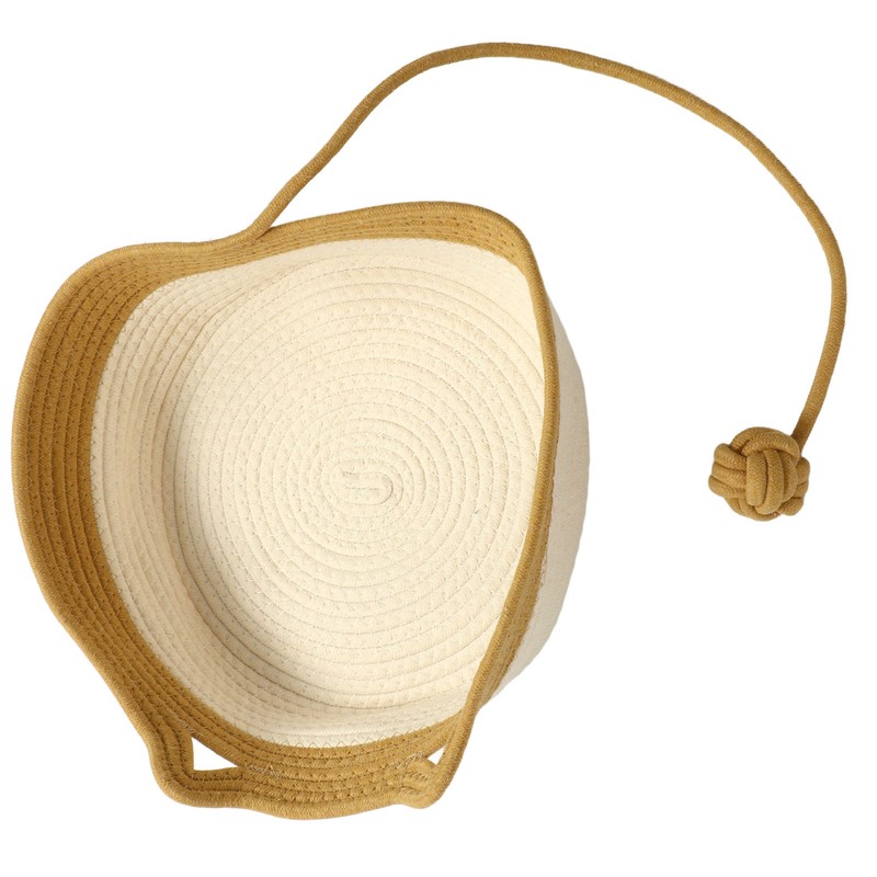 Handwoven Cotton Rope Cat Bed Multifunctional Exquisite Comfortable Cat House