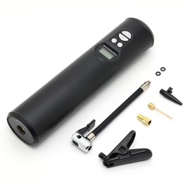 RELICIA RLC-AP2200 Electric Air Pump, Air Compressor, Tire, Bicycle, City Cycle, Mamachari, Mountain Bike, Road Bike, Cross Bike, Automobile, Motorcycle, Wheelchair, English, Presta, American Valve,