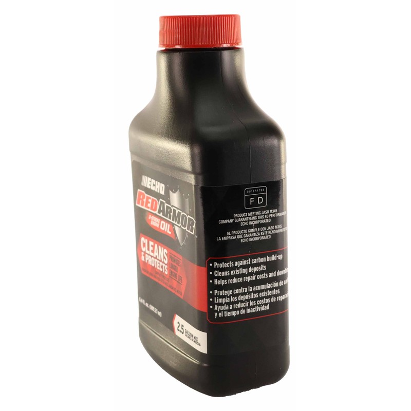 Echo Pack of Twelve 6550025 Red Armor 2 Cycle Oil
