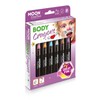 Moon Creations Body / Face Colouring Pencils Crayon Set Face