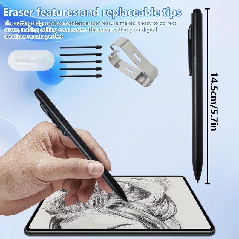 Upgraded for Remarkable 2 Stylus Pen with EMR Technology, 4096
