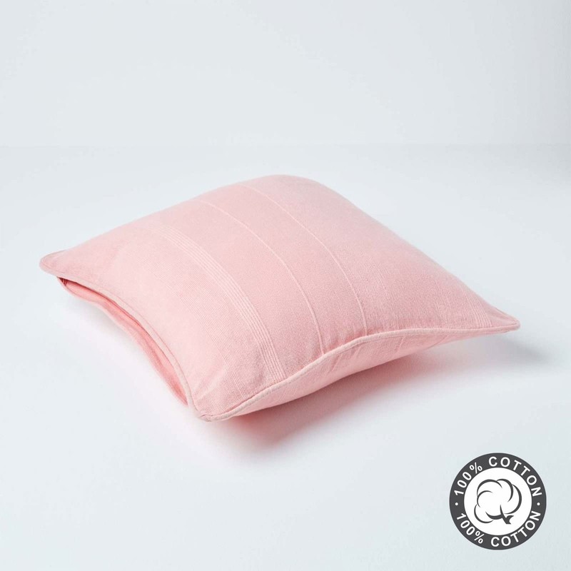 Homescapes Rajput Cushion Cover Pink Decorative Cushion Cover 45 x
