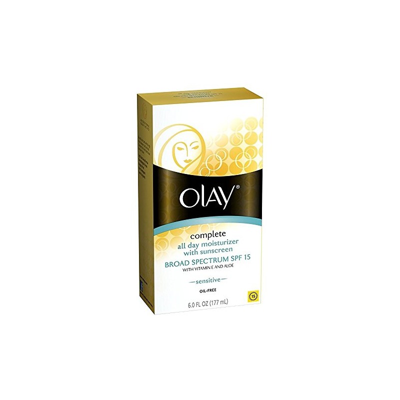 OLAY Complete All Day Moisturizer SPF 15, Sensitive Skin 6