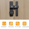 Barn Door Lock 180 Degree,Heavy Duty Sliding Door Lock Latch