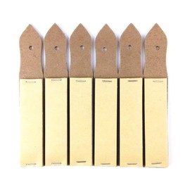 Honbay 6pcs Pencil Pointer Sandpaper Lead Pointer Sketch Drawing Tool