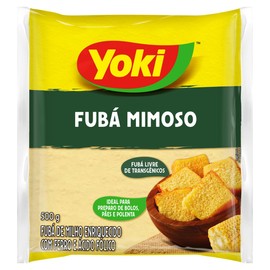 Yoki Fine Cornmeal, Fubá Mimoso Yoki, 17.6 Oz