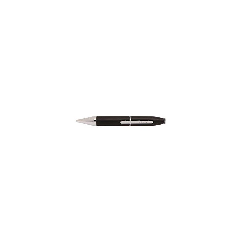 CROSS X Charcoal Black Rollerball Pen with Chrome Appointments incl.
