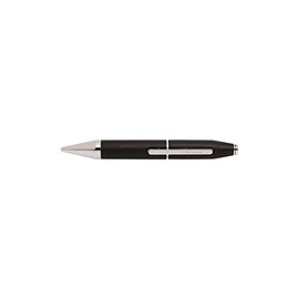 CROSS X Charcoal Black Rollerball Pen with Chrome Appointments incl. Premium Gift Box / Refillable Gel Ink Rollerball Pen