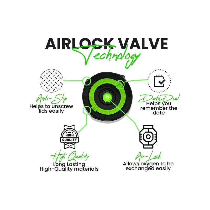 BurpLids® 4 Pack Curing Kit - Includes 4 Lids &