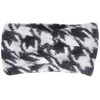 PIECES PCPYRON STRAIGHT HEADBAND BOX BC, Black/pattern: checks-cloud dancer