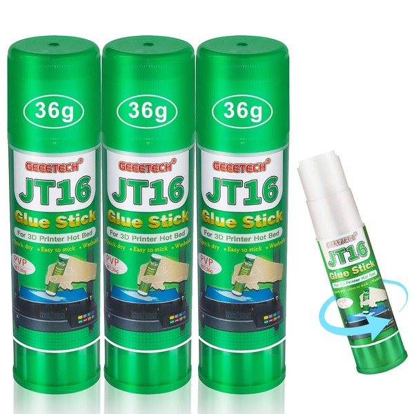 GIANTARM GEEETECH 3D printer glue sticks, PVP glue Heatbed glue