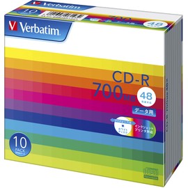 Verbatim Data CD-R, SR80SP10V1, whites