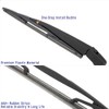 Shopauto Rear Windshield Wiper Arm Blade Assembly Kit Compatible with