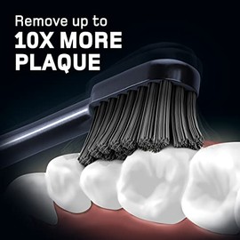 Cepillo de dientes eléctrico blanqueador ultrasónico Wagner & Stern con 6 modos de cepillado. 8 cabezales de cepillo de carbón para un aliento fresco 