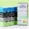 Biodegradable Trash Bags Waste Bag100PCS, Garbage bags 20L kitchen trash