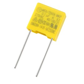 uxcell Polypropylene Film Safety Capacitors 0.1uF 275VAC X2 MKP 50 Pcs