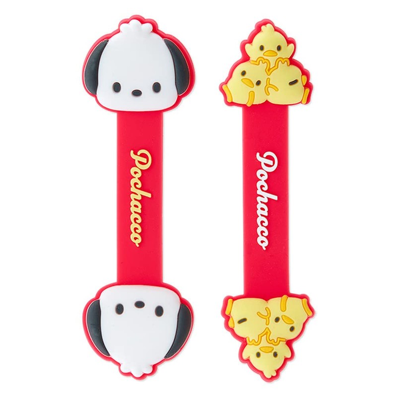 Sanrio 853623 Pochacco Cable Clips, Set of 2