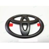 Toyota 1PC Matte Black Toyota Logo Overlay Emblem Fit Sienna