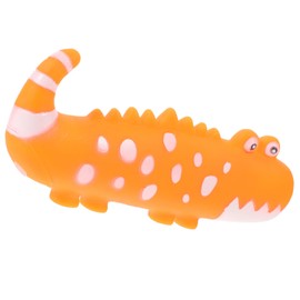 Hohopeti Interactive Latex Squeaky Lizard Toy for Dogs Pet Stimulation Rope Gecko