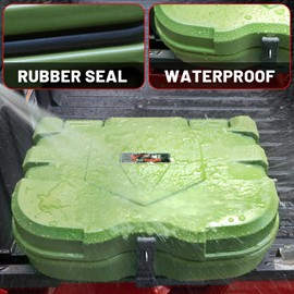 StarknightMT UTV Bed Box 6 GAL Waterproof Cargo Storage Compatible with Polaris General 1000 2016-2023 Ranger 1000 900 570 500 XP Ranger 1000 Accessories Parts SXS Tool Box