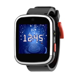 Kids Smart Watch with Camera, Waterproof IP66, 13 Built-in Games, 400mAh Long Battery, Parental Control, HD Video/Photo, Voice Recorder, Pedometer, Alarm Clock for Boys Girls Ages 3-12 (Black)