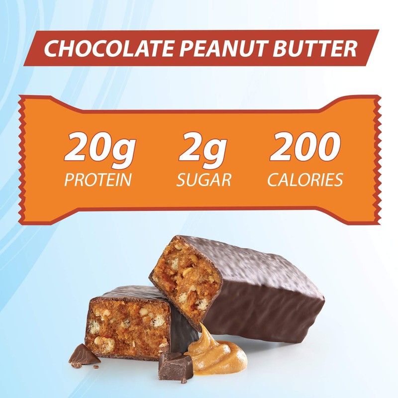 Pure Protein--High Protein Bar Chocolate Peanut Butter--Protein Bars--20 Grams of