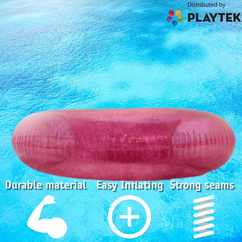 Playtek - Anillo Flotante Gigante para Piscina, Tubo de natación