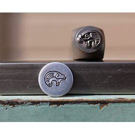 8mm Southwest Bear Metal Punch Design Stamp - Supply Guy - CH-553