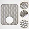 Folding Non-Slip Sink Protective Mat, Multifunctional Drain Heat Insulation Mat,