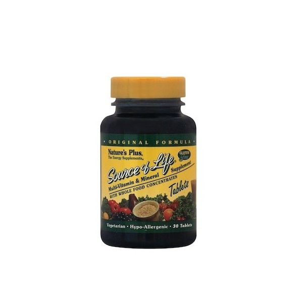 Nature's Plus Source Of Life, 30Τabs