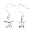 Hawaiian Jewelry [LocoMocoAloha] Simple Honu Hook Earrings, Genuine Jewelry, Listed